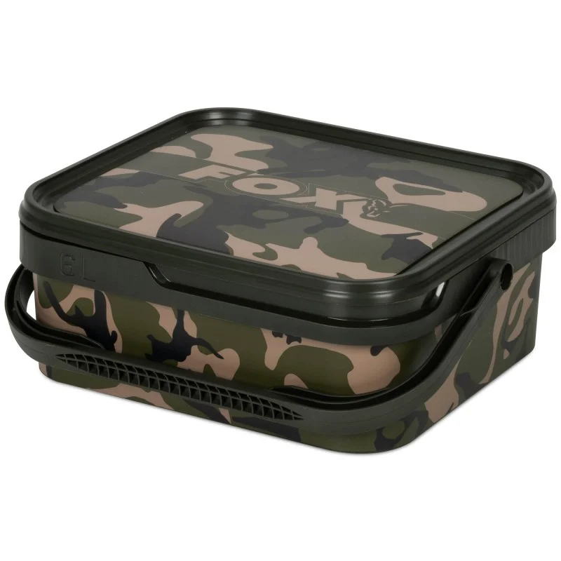 Wiadro Fox Camo Bucket 6l Hit cenowy