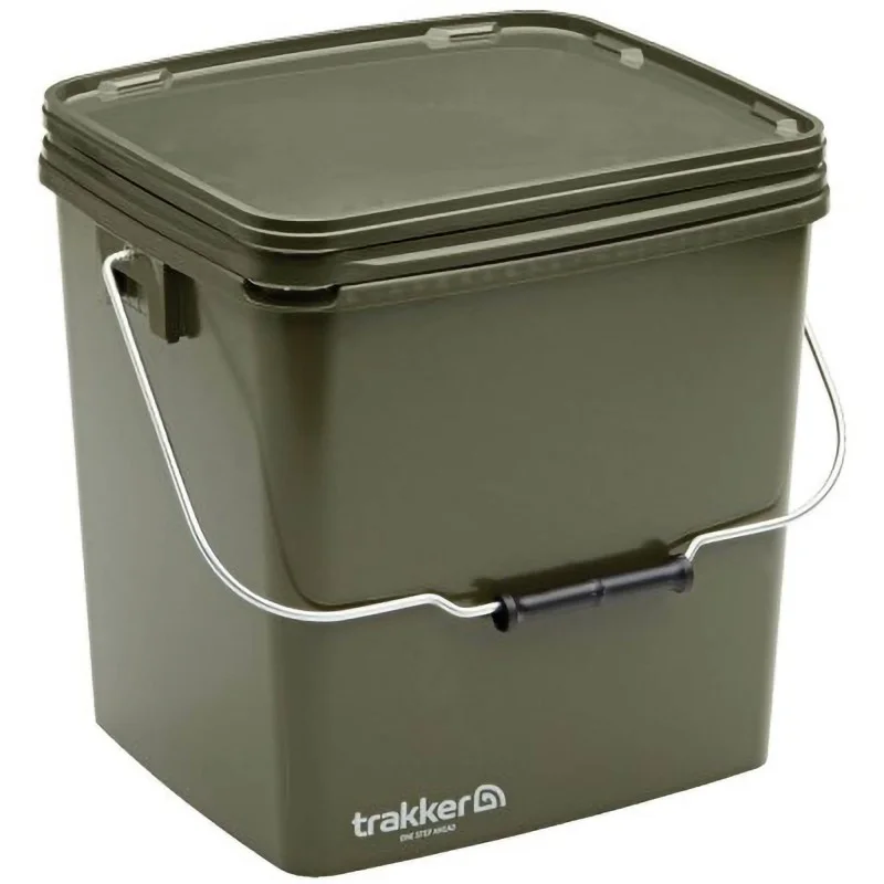 Niska cena Wiadro Trakker 17l Olive Square Container