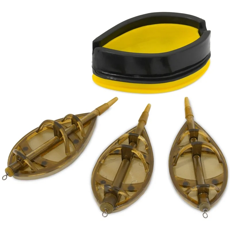 Rabat Zestaw Tubertini Podajniki + Foremka T-Bait Heavy Method Pack