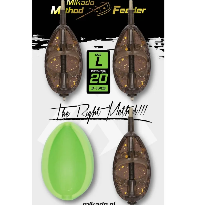 Oferta Koszyczki Mikado Method Feeder "Douglas" L - 3x50g + Foremka