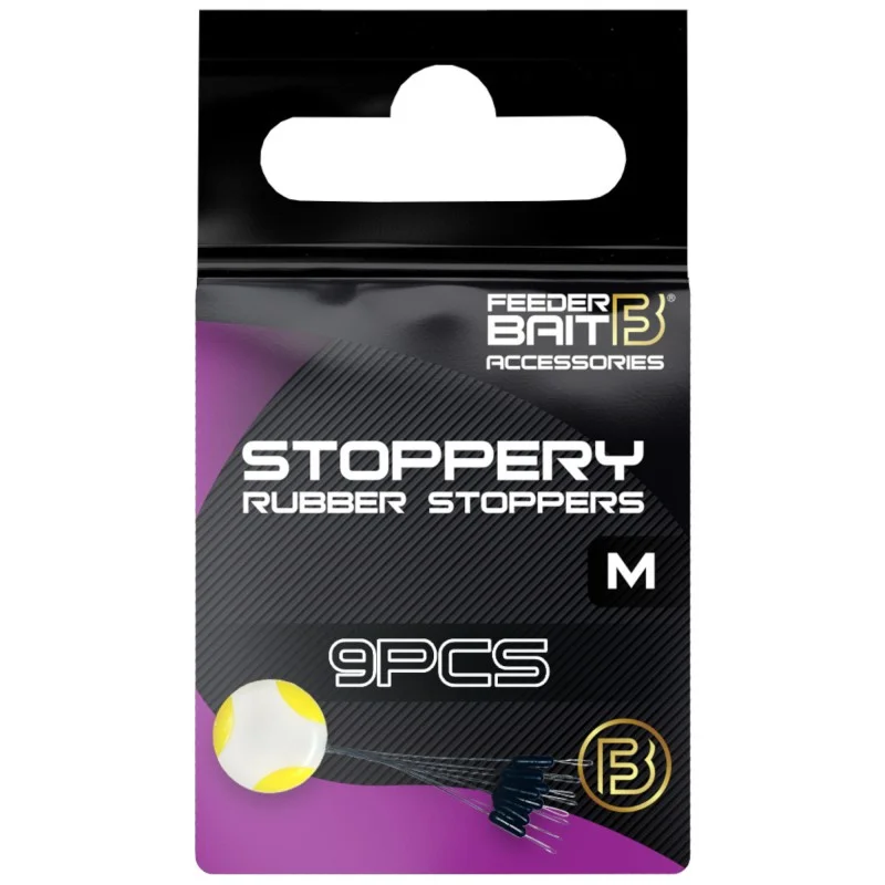 Wybór klientów Stopery Feeder Bait Rubber Stoppers M 9szt