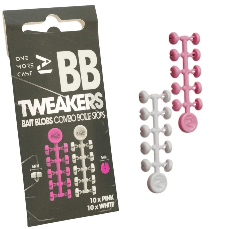 Stopery One More Cast Tweakers Bait Blobs Pink & White Tylko dziś