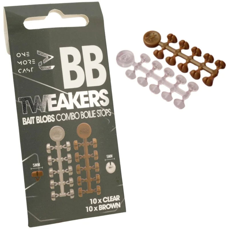 Stopery One More Cast Tweakers Bait Blobs Clear & Brown Kup teraz