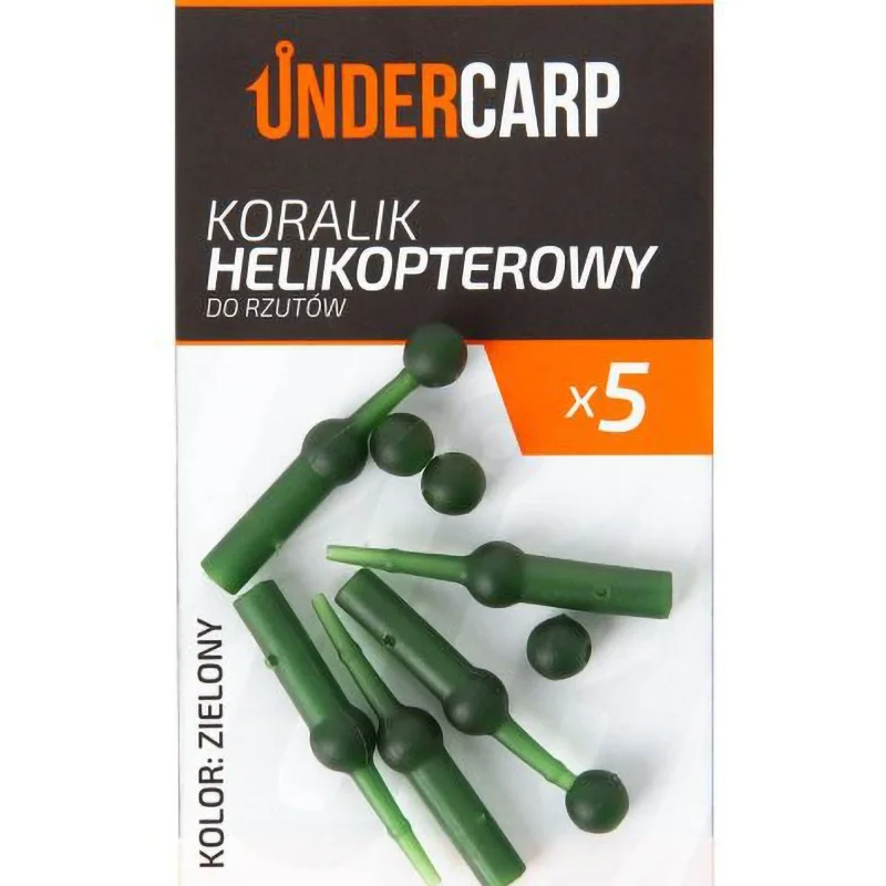 Koralik Helikoperowy Under Carp Do Rzutów - Zielony Ostatnie sztuki