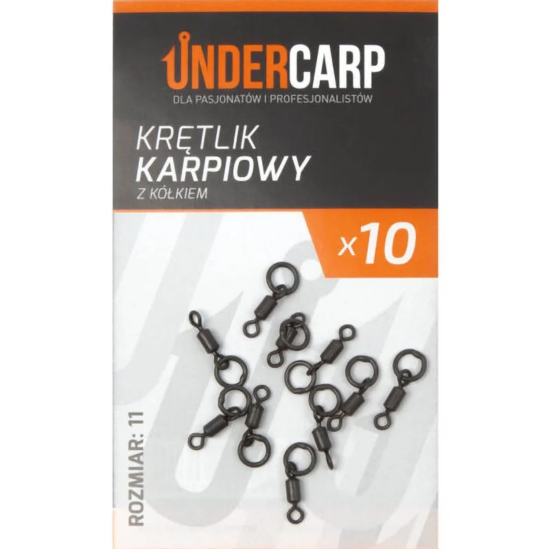 Krętlik Karpiowy Under Carp Z Kółkiem - 11 Nowy