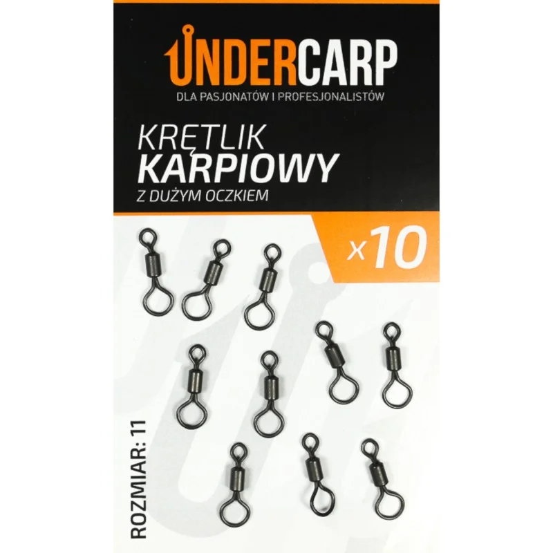 Krętlik Karpiowy Under Carp Z Dużym Oczkiem - 11 Premium