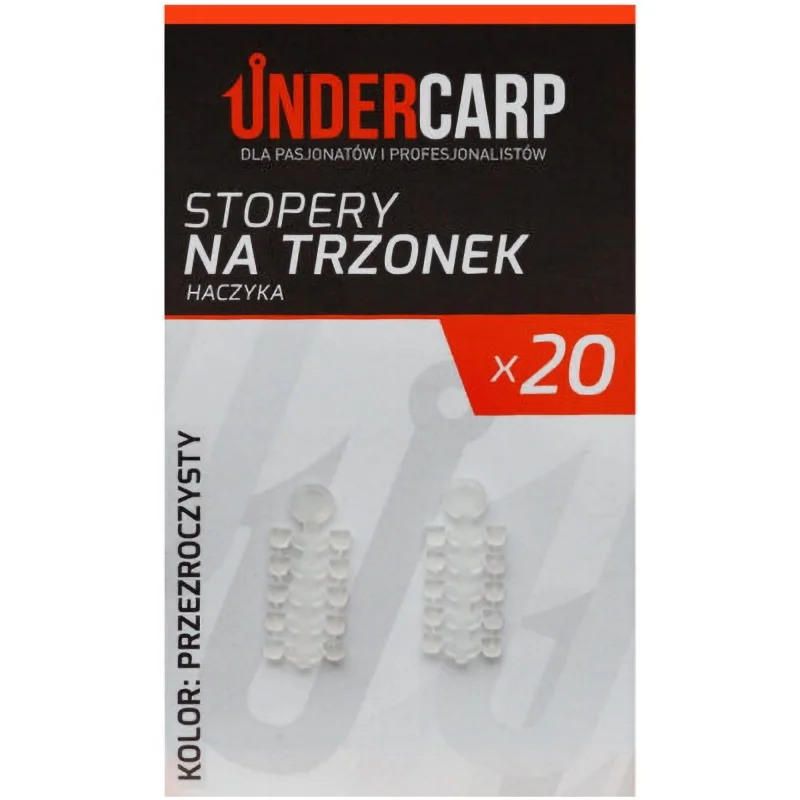 Stopery Na Trzonek Haczyka Under Carp - Przezroczysty Tylko do końca tygodnia