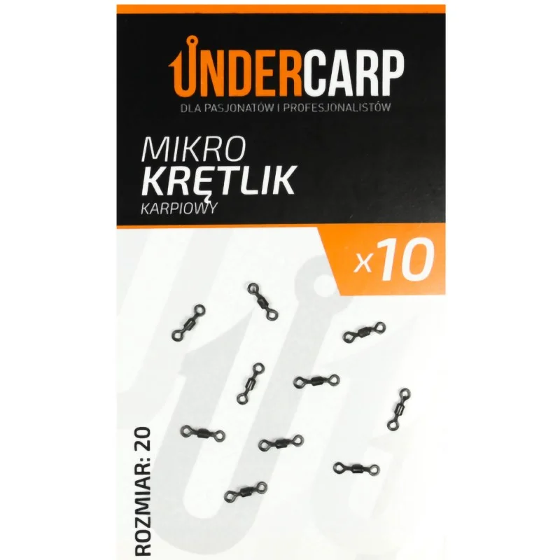 Mikro Krętlik Karpiowy Under Carp - 20 Bezpieczne zakupy