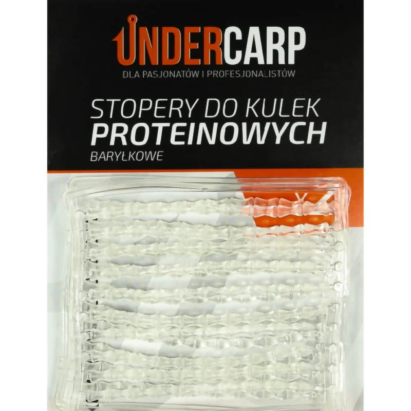 Stopery Do Kulek Proteinowych Under Carp Baryłkowe – Przeźroczyste Okazja