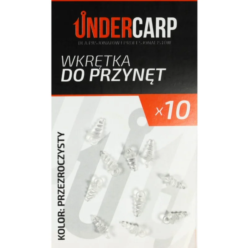 Oferta Wkrętki Do Przynęt Under Carp – Przezroczysta