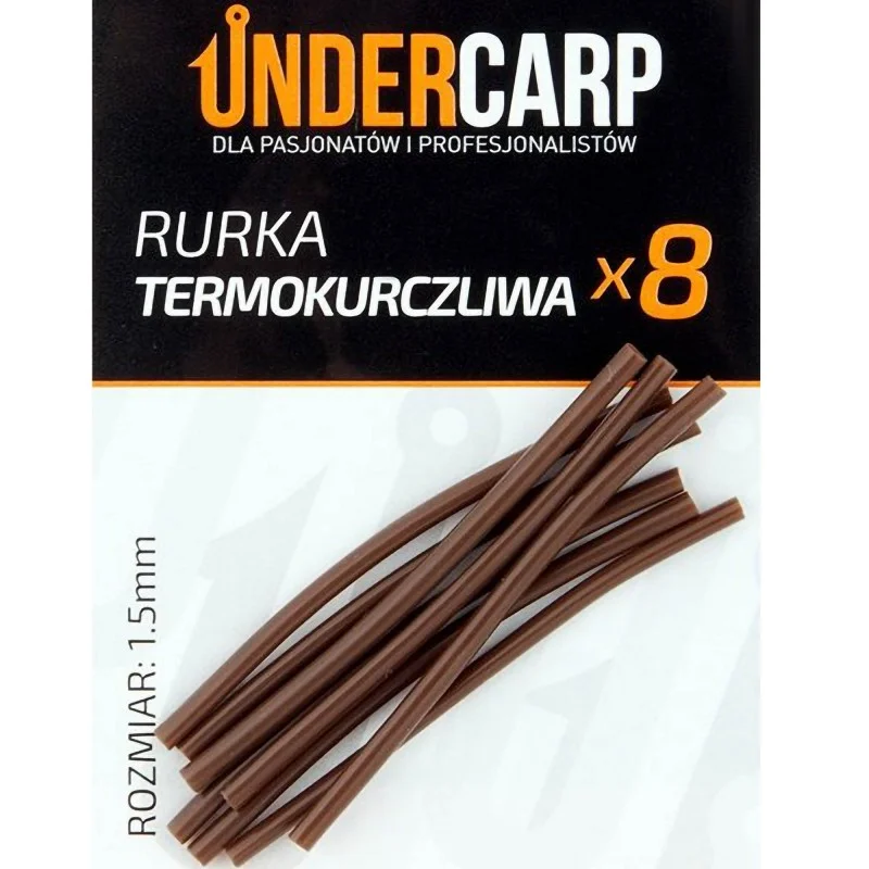 Rurki Termokurczliwe Under Carp Brązowe 1,5mm Tani