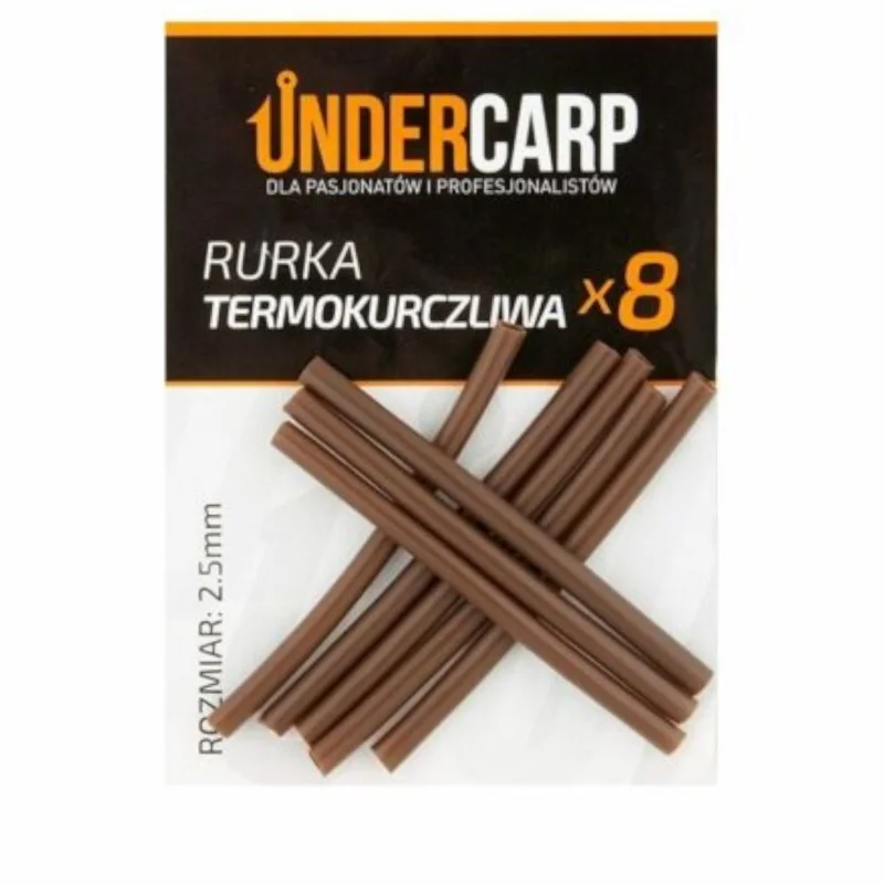 Rurki Termokurczliwe Under Carp Brązowy 2,5mm Promocja