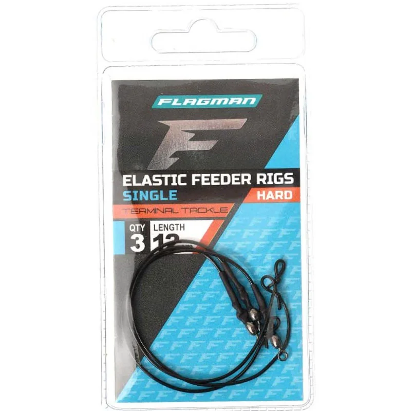 Tani Amortyzatory Flagman Elastic Single Feeder Rigs Hard - 12cm