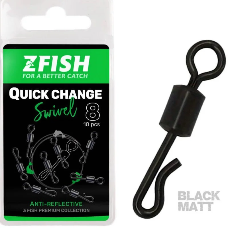 Okazja Krętliki Zfish Quick Change Swivel Matt - 10