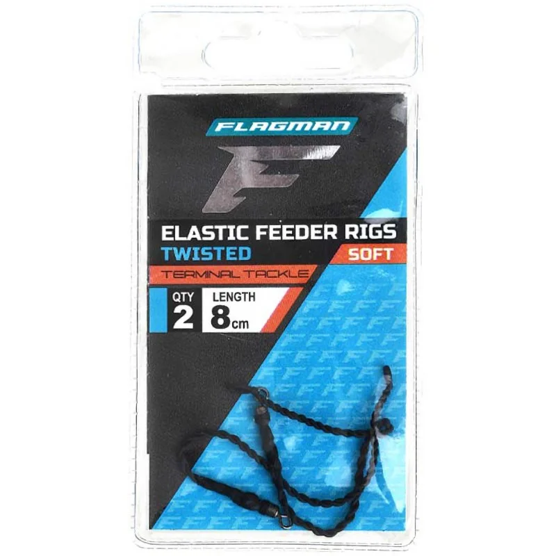 Niska cena Skrętki Flagman Elastic Feeder Rig 8 Soft