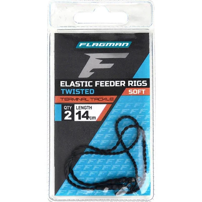 Najlepsza cena Skrętki Flagman Elastic Feeder Rig 14 Soft