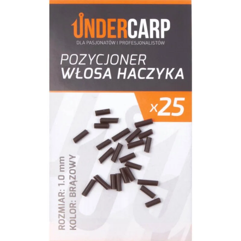 Pozycjoner Włosa Haczyka Under Carp Brązowy 1mm Łatwy zwrot