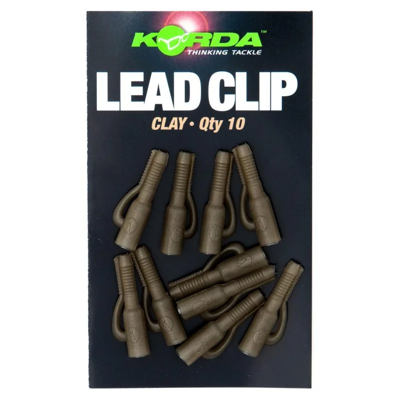 Sprawdź teraz Klipsy Do Ciężarków Korda Lead Clips - Clay