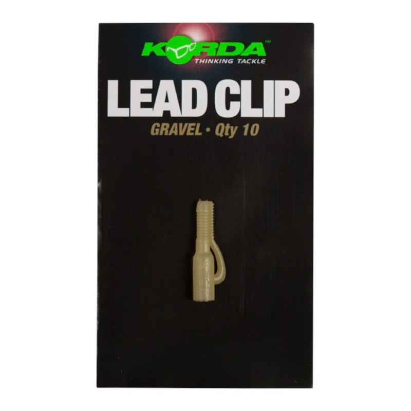 Klipsy Do Ciężarków Korda Lead Clips - Gravel Popularny