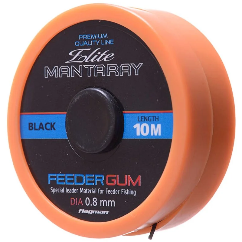 Hit sprzedaży Amortyzator Flagman Elite Mantaray Feeder Gum 10m - 0.80mm