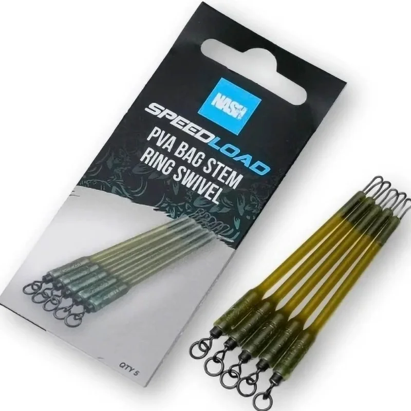 Krętliki Nash Speedload PVA Bag Stem Ring Swivel Darmowy zwrot