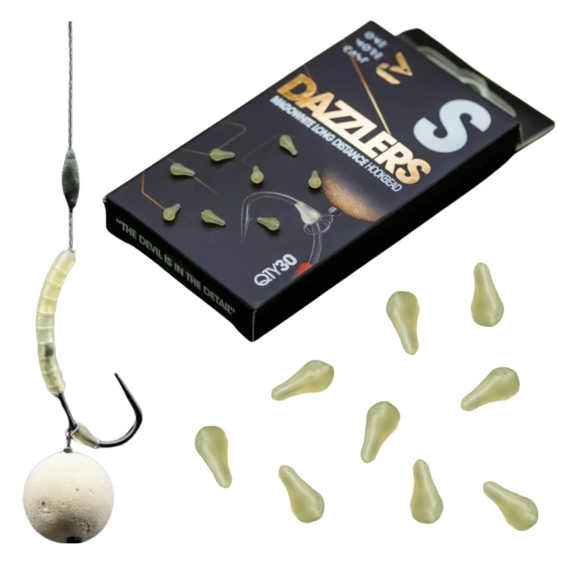 Darmowa dostawa Pozycjonery One More Cast Dazzlers Magowhite Long Distance Hookbead - Small