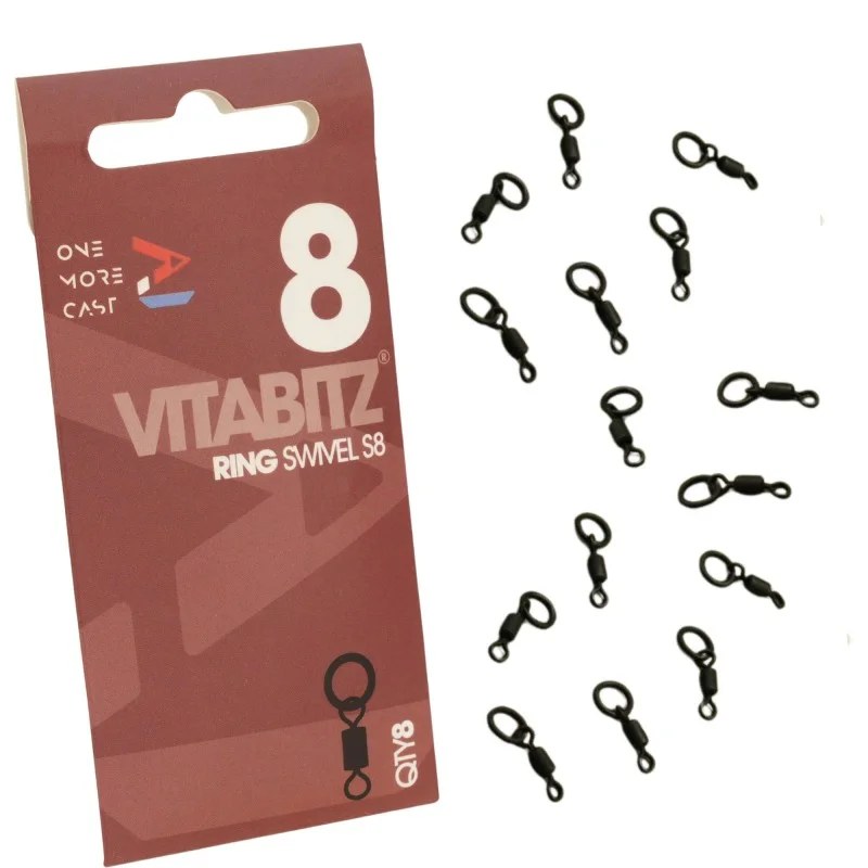 Krętliki One More Cast Vitabitz Ring Swivels - 8 Tylko do końca tygodnia