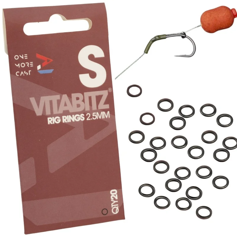Łatwy zwrot Pierścienie One More Cast Vitabitz Rig Rings 2,5mm