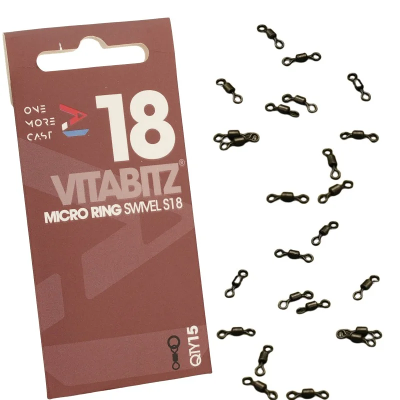 Krętliki One More Cast Vitabitz Micro Ring Swivel - 18 Rabat