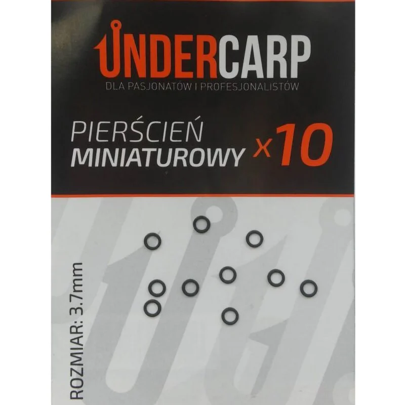 Tylko dziś Pierścienie Miniaturowe Under Carp 3,7mm