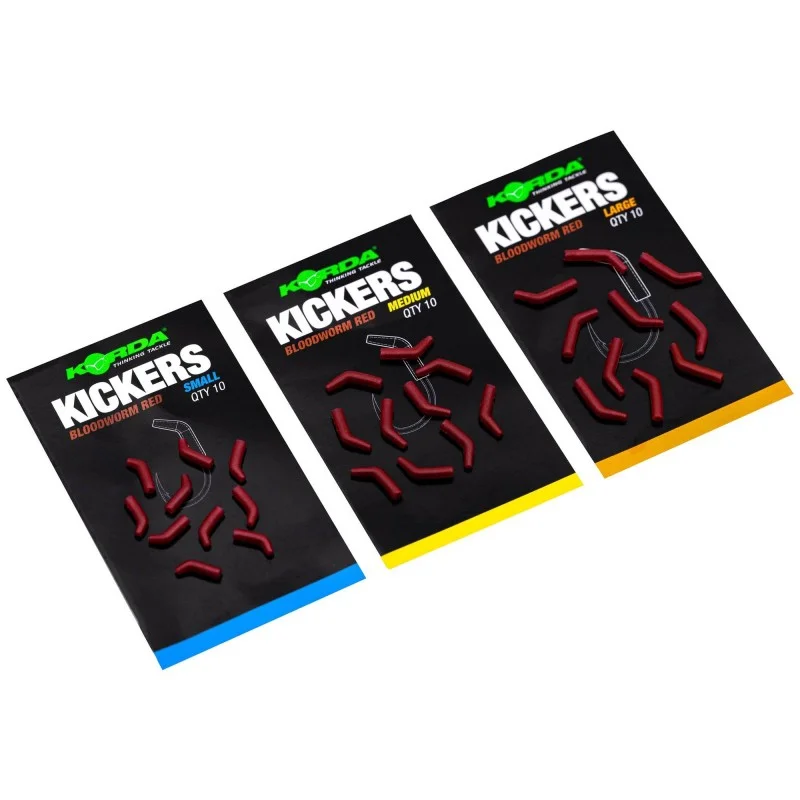 Pozycjonery Korda Kickers Bloodworm Red S Hit cenowy