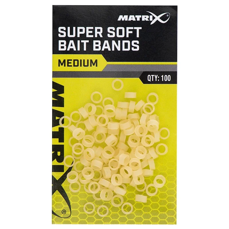 Gumki Do Pelletu Matrix Super Soft Bait Bands Large 100szt Tylko dziś