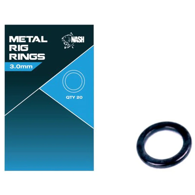 Bezpieczna płatność Pierścienie Nash Metal Rig Ring 3mm