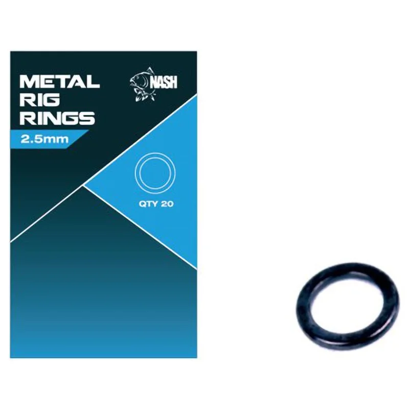 Pierścienie Nash Metal Rig Ring 2,5mm Rabat