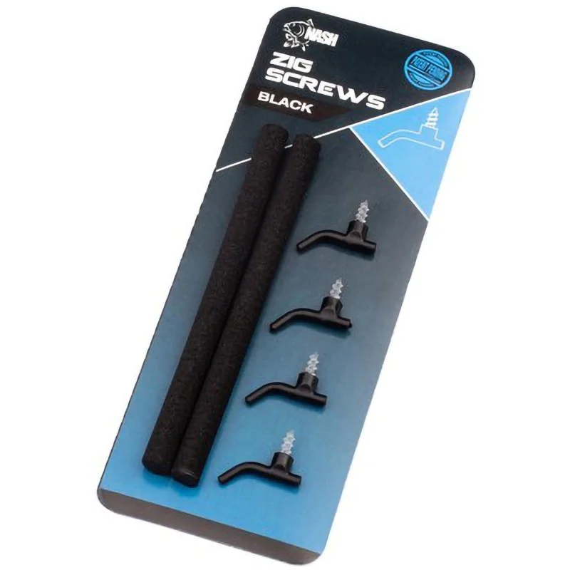 Najlepsza cena Pozycjonery Nash Zig Screws Large Black