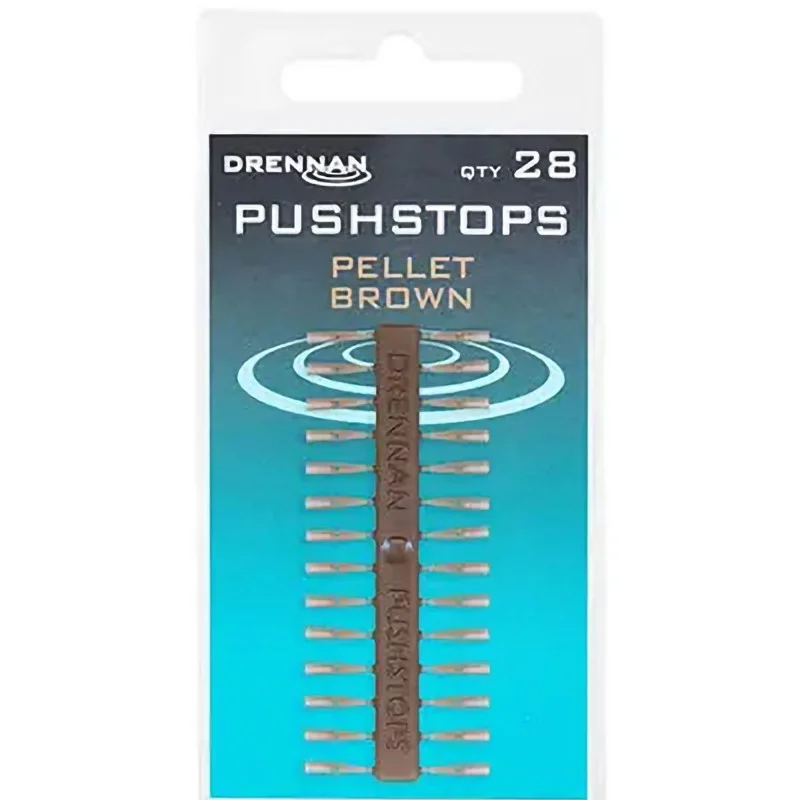 Bezpieczna płatność Stopery Drennan Pushstops - Pellet Brown
