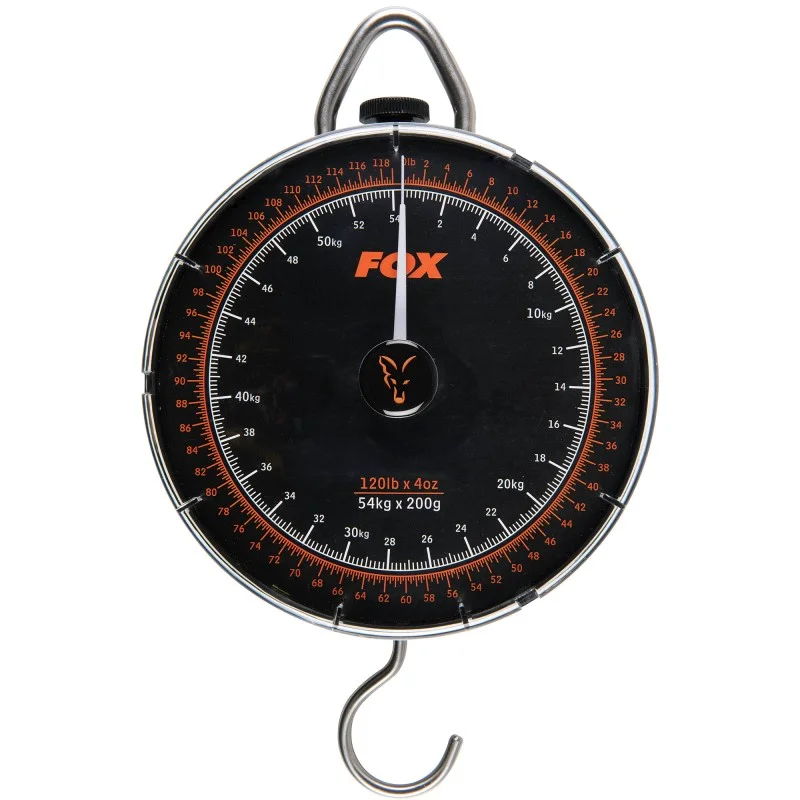 Waga Fox Dial Scales 120lb (54kg) Łatwy zwrot