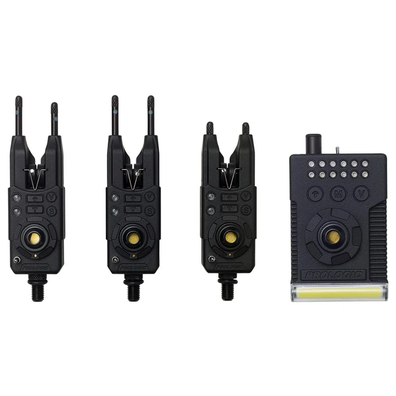 Bezpieczna płatność Sygnalizatory Prologic Fulcrum Rmx Pro Bite Alarm Presentation Set 3+1 Multi Colour