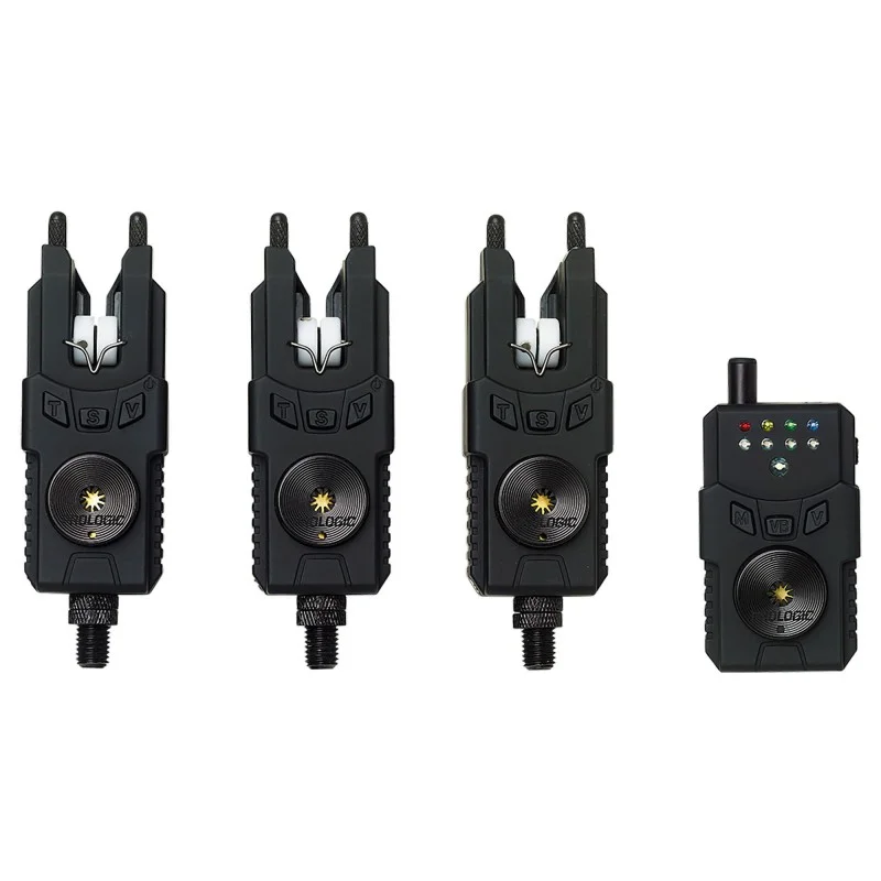 Sygnalizatory Prologic Custom Smx Mkii Bite Alarm Set 3+1 Red/Green/Yellow Ekspresowa dostawa