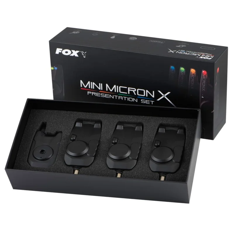 Sygnalizatory Fox Mini Micron X set 3+1 Zniżka