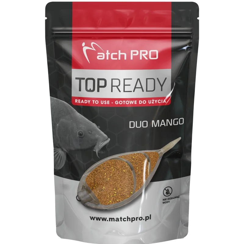 Ostatnie sztuki Zanęta MatchPro Ready Methodmix Duo Mango 700g