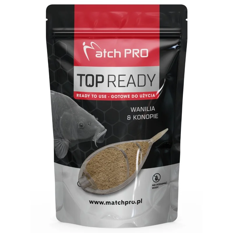 Gotowa Zanęta MatchPro Ready Methodmix Wanilia-Konopie 700g Zniżka