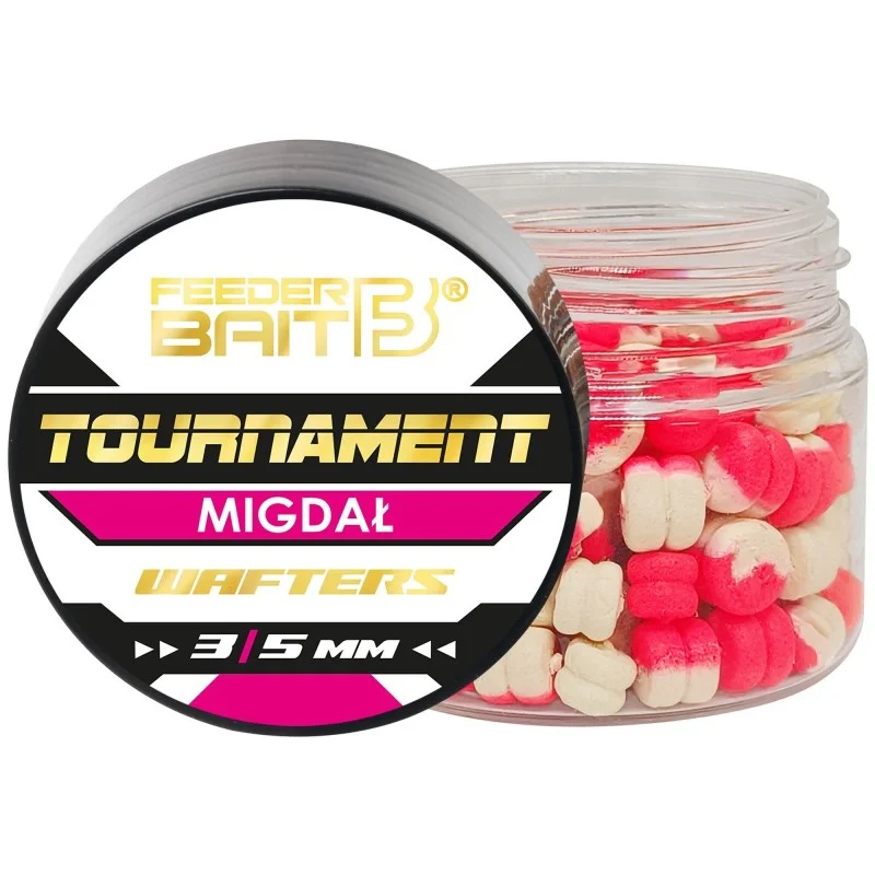 Wafters Feederbait Tournament Migdał 3/5mm Łatwy zwrot