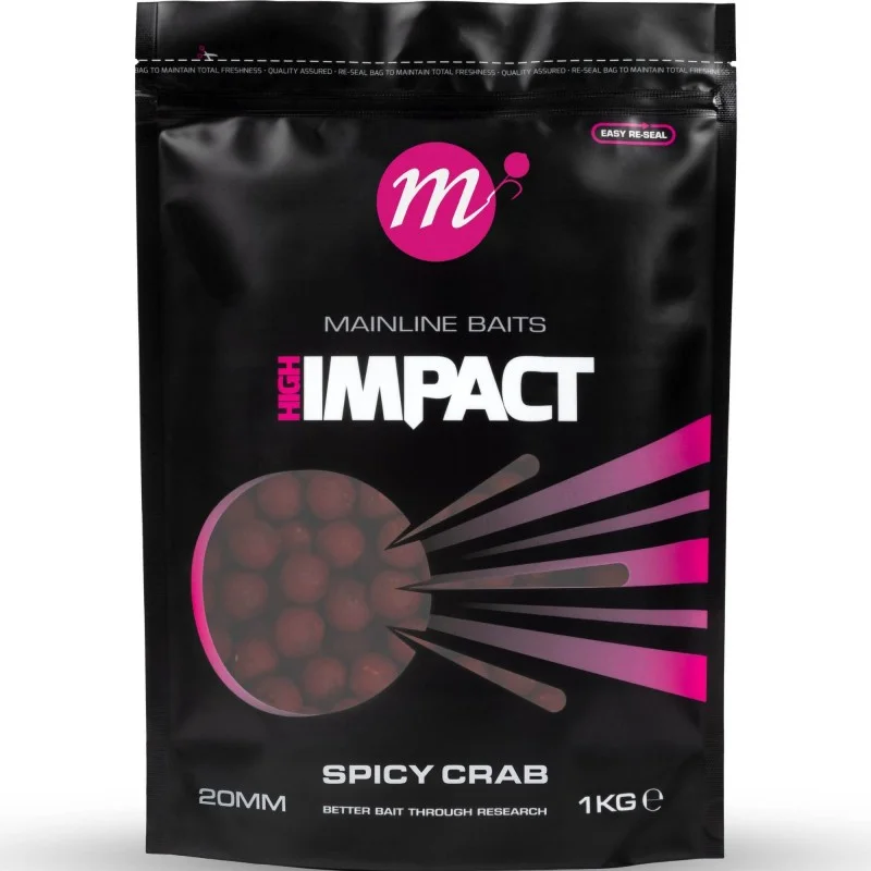 Kulki Mainline Hi Impact Spicy Crab 20mm 1kg Bezpieczne zakupy
