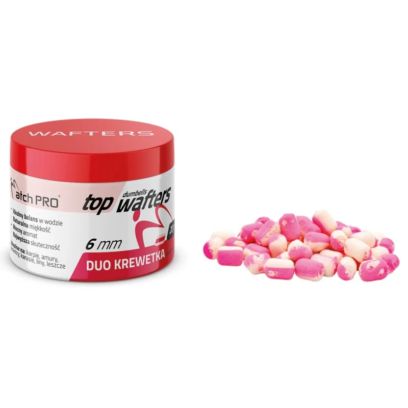 Bezpieczne zakupy Kulki MatchPro Wafters Duo Dumbells Duo SHrimp 6mm 20g