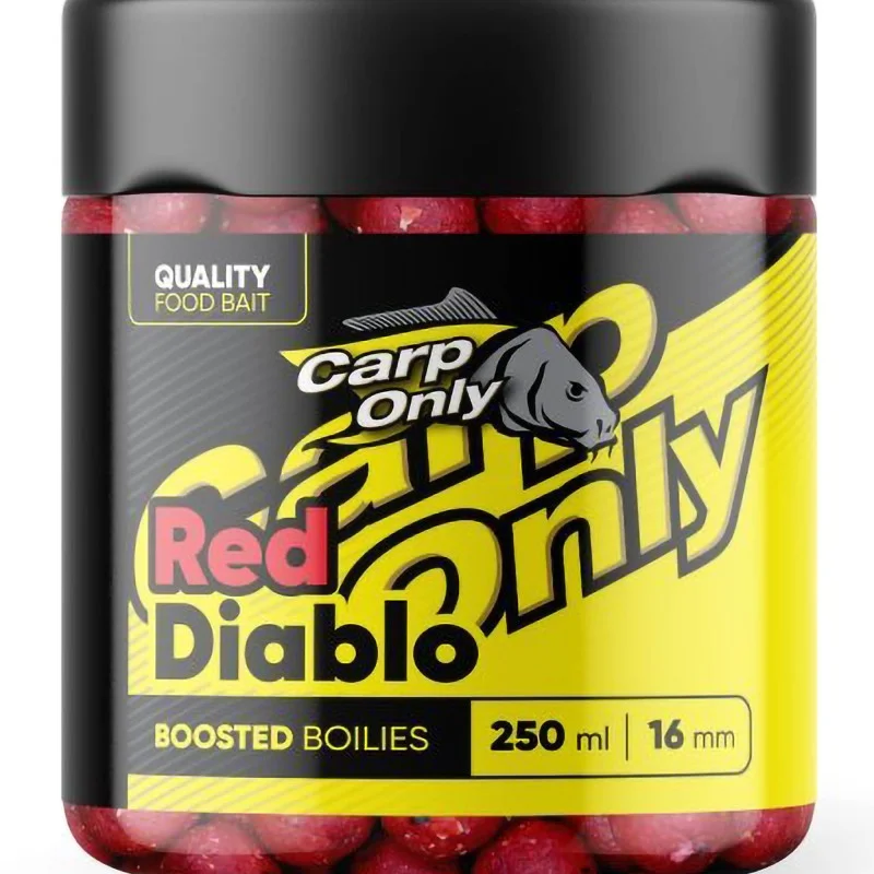 Do wyczerpania zapasów Kulki W Dipie Carp Only Red Diablo Boosted Boilies 20mm 250ml