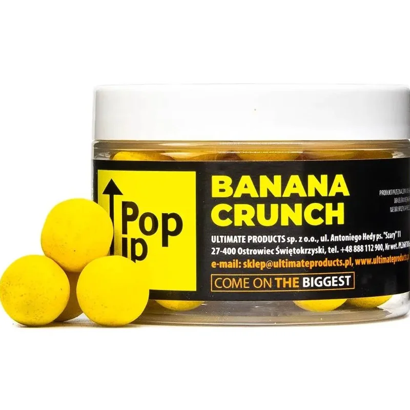 Kulki Ultimate Products Pop Up Banana Crunch 12mm Szybka dostawa