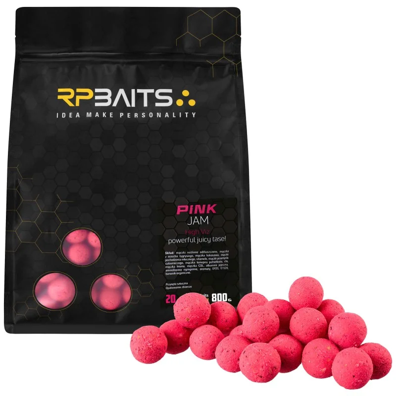Popularny Kulki Zanętowe RP Baits Pink Jam 20mm 4kg