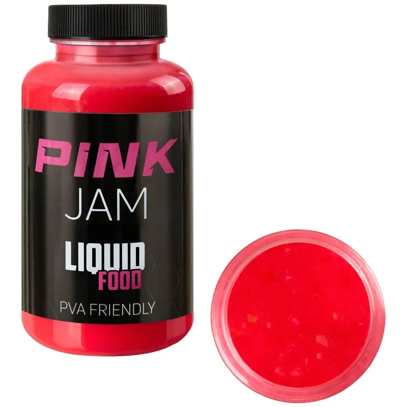 Ograniczona ilość Liquid RP Baits Pink Jam Liquid Food 200ml