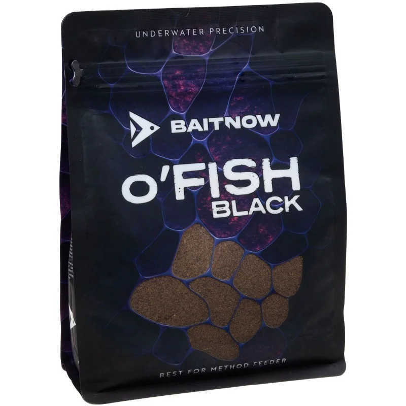 Bezpieczna płatność Zanęta Method Feeder BaitNow O'fish Black 800g